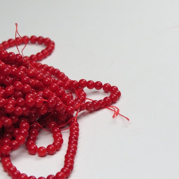 Coral Necklace Lose Strands X 3 Pieces lot sale - Picture 2 of 4